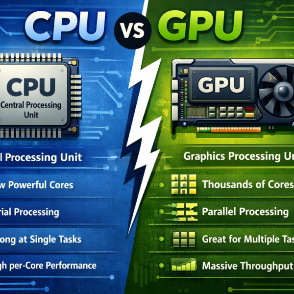 CPU vs GPU: What Is the Difference and Why It Matters